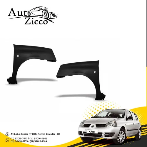 Paralama Clio 2004 à 2012