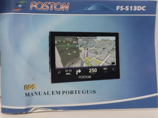 GPS Foston bluetooth câmera de ré , tv digital 