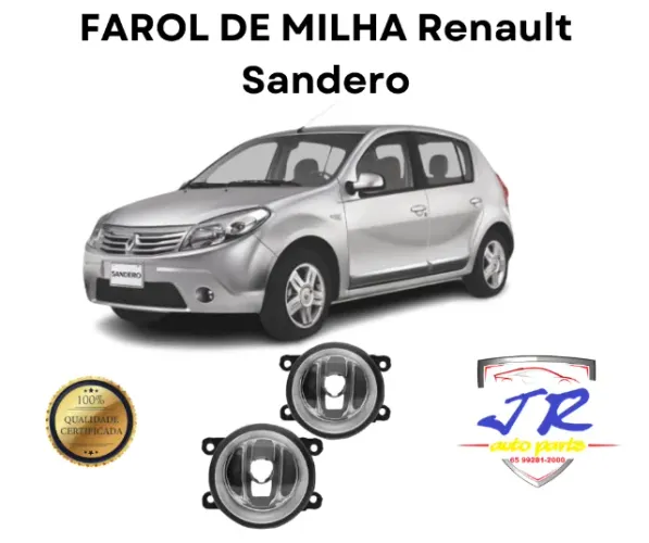 Par Farol Milha Sandero 2007