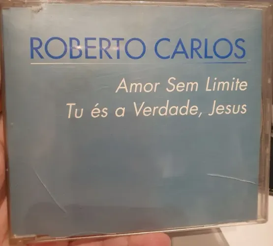 CD Singler Roberto Carlos Amor Sem Limite