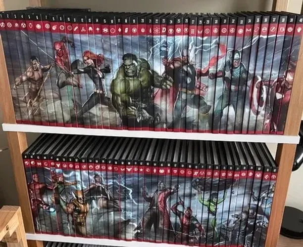 Coleção marvel Salvat volumes 1 a 60 vendo a unidade