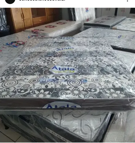 COLCHÃO DE CASAL NOVO ESPUMA SELADA