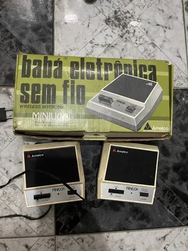 Babá eletrônica Sem fio antigo da amelco