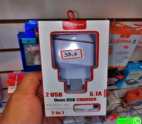 Carregador Fast Tipo C para Xiaomi e Motorola