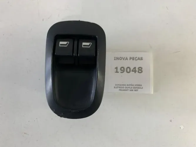 Comando Botão Vidro Elétrico Duplo Console Peugeot 206 207