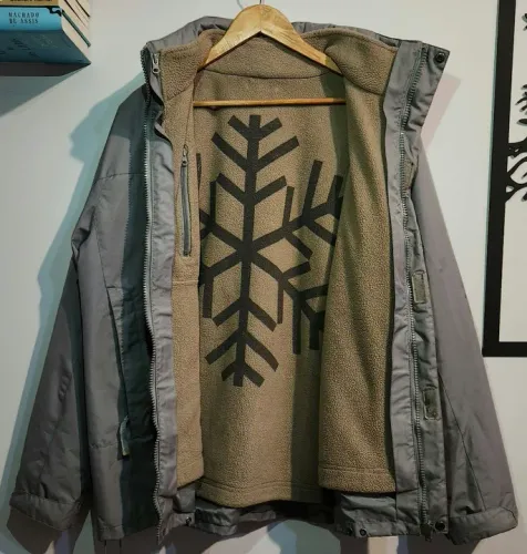 Casaco de inverno com forro de fleece - Armada (original)