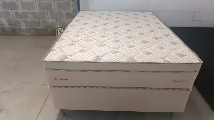 Conjunto box casal Bon sono molas ensacadas Grand sued