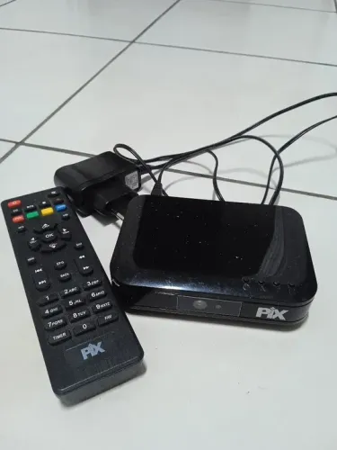 Conversor digital de canais marca Pix com controle 