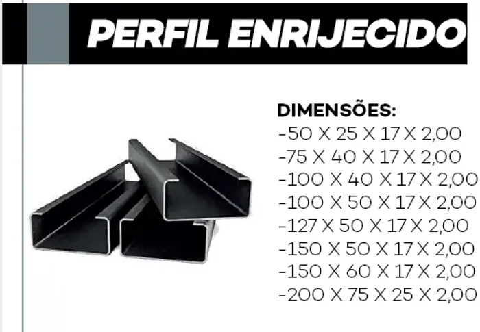 Perfil e metalon, ferragem - pronta entrega