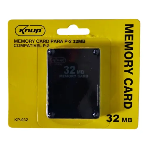 Memory card para PlayStation 2 32mb