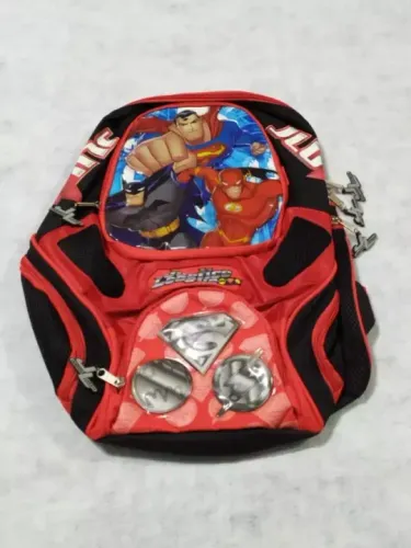 Mochila Escolar Da Liga Da Justiça - Desenho Animado