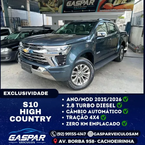 GM S10 HIGH COUNTRY DIESEL 0KM 2026