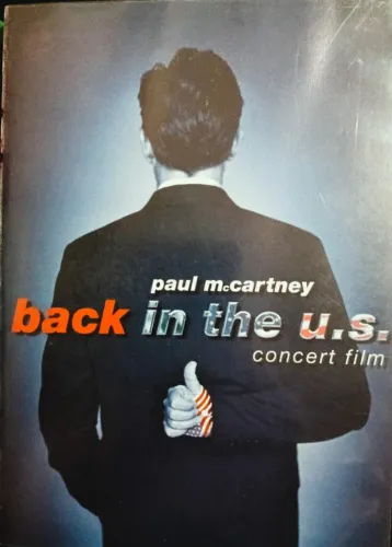 DVD - PAUL MAcCARTNEY - BACK IN THE USA FILM