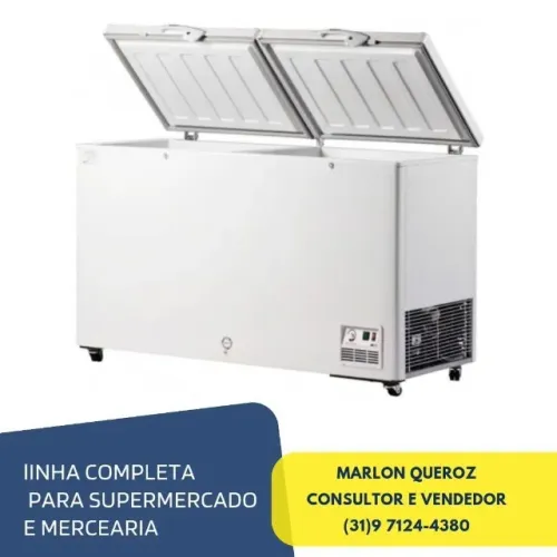 Freezer Horizontal 2 Portas 503L