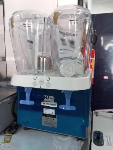 NZ. Máquina de suco refresqueira 2 tanques Venâncio 