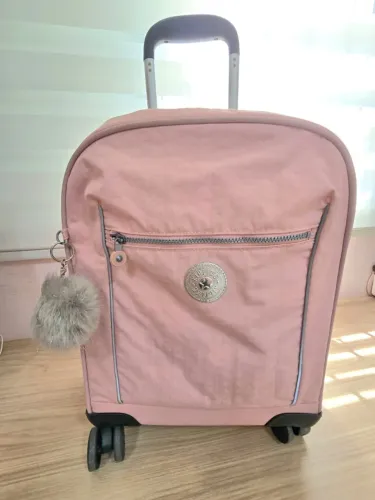 Mala Kipling Mese Bridal Rose Liso 35x51x21 Cm 27l Bridal Rose Liso (Usado)