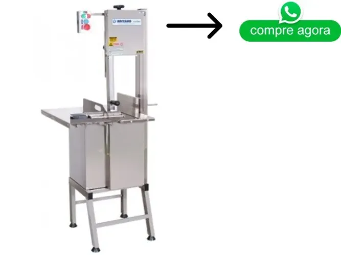 Serra Fita Inox Beccaro 2,20M para Açougue