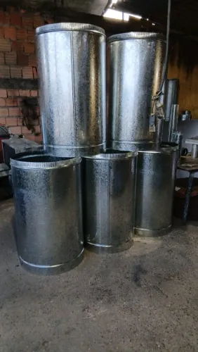 Dutos de inox ou Galvanizado