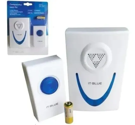 Campainha Residencial sem fio IT-BLUE