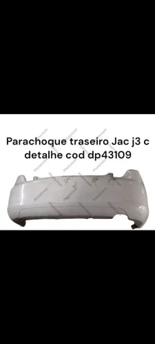 Parachoque Traseiro Jac J3 c detalhe 