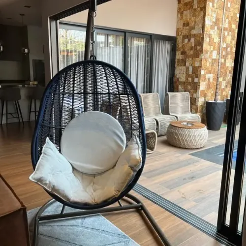 BALANÇO COM SUPORTE PARA VARANDA