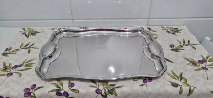 Bandeja em aço inox