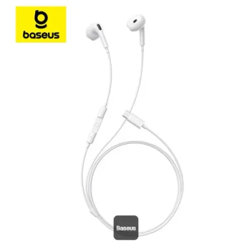 Fone De Ouvido Usb-c Semi Intra Auriculares Baseus Cz19