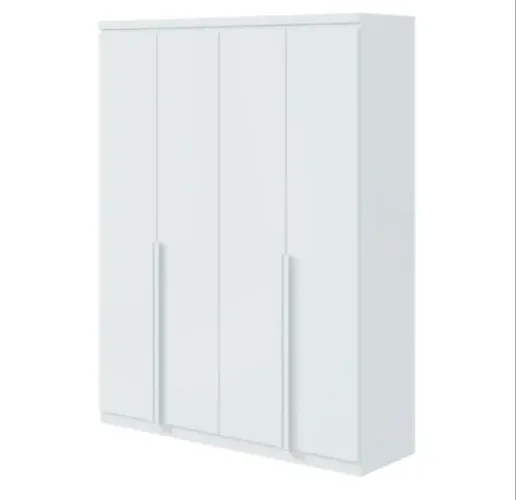 Guarda Roupa 4 Portas 2 Gavetas 100% MDF Novo Fazemos Entrega