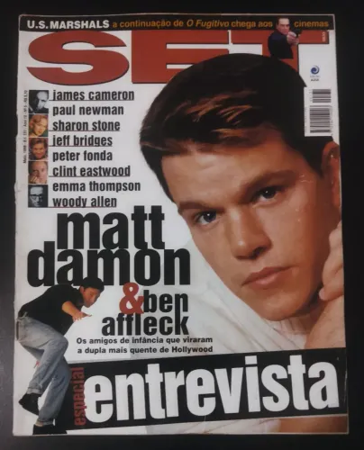 Revista Set: Cinema & Vídeo- Edição n° 131- Matt Damon & Ben Affleck (1998)