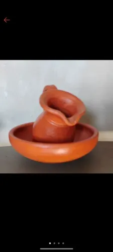 Jarro e bacia para fonte e decoração de  jardim