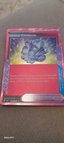 CARTA POKÉMON CRISTAL CINTILANTE