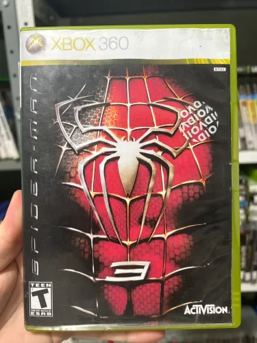Spider Man 3 XBOX 360 (capa reimpressa)