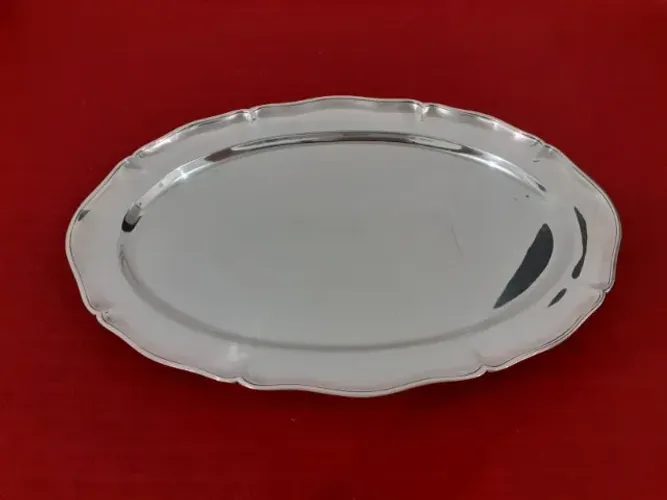 Bandeja Wolff Prata 90 Oval