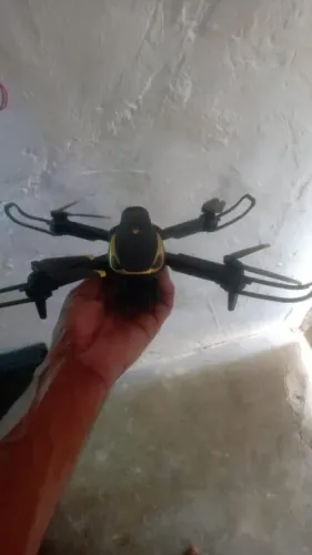 Mini Drone Tesla Dual Câmera 50x Zoom anti Quedas