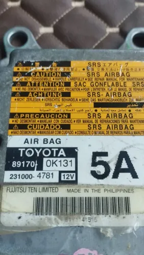  Módulo airbag hilux 231000-4781<br>[02/10, 12:49] Helton: 231000-4781