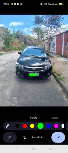 Honda Civic Sedan LXR 2.0 Flexone 16V Aut. 4P 2014