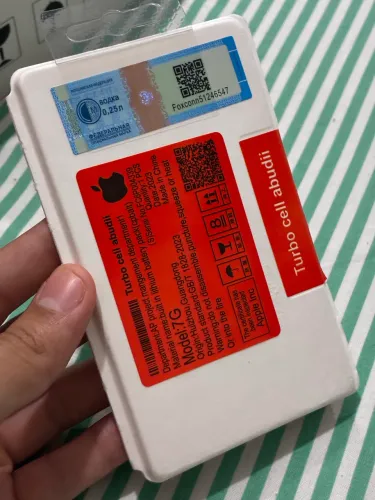 Bateria iPhone 7 - Turbo Cell Abudii - Nova