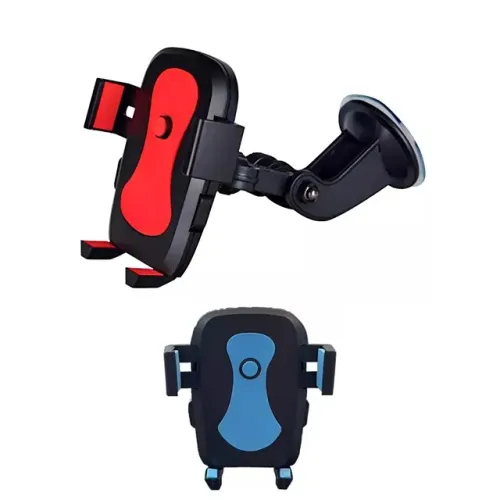 Suporte para Celular Veicular Yepp YT-2035 (Azul) para Painel e Vidro - WZetta