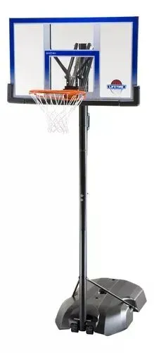 Cesta de Basquete Regulável para Uso Interno e Externo Lifetime Completa Aro Retratil