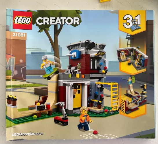 Legos so usado uma vez 