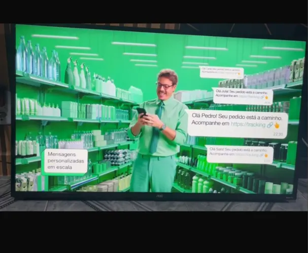 Smart Tv led Roku AOC 43"