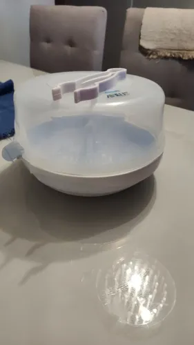 Esterilizador De Microondas para Mamadeiras Bicos e Chupetas SCF281/05 Philips Avent 