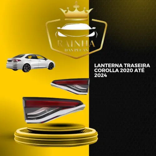 Lanterna Traseira Corolla 2020 até 2024 (Mala) Sem Led - NOVA ORIGINAL
