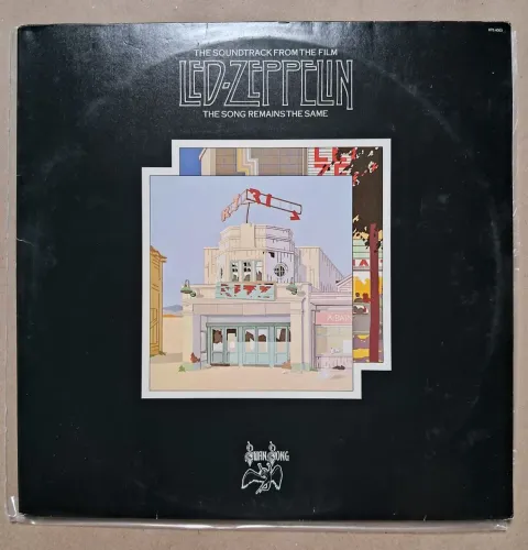 Lp Led Zeppelin The Song Remains the Same, 1988, lp duplo e caoa dupla, super conservados.