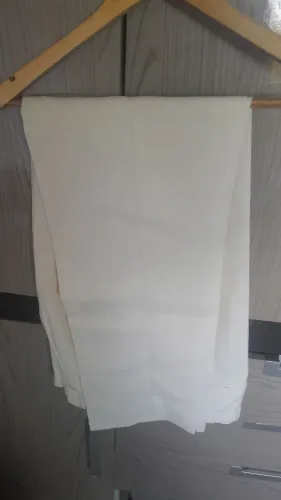 Calça social creme 