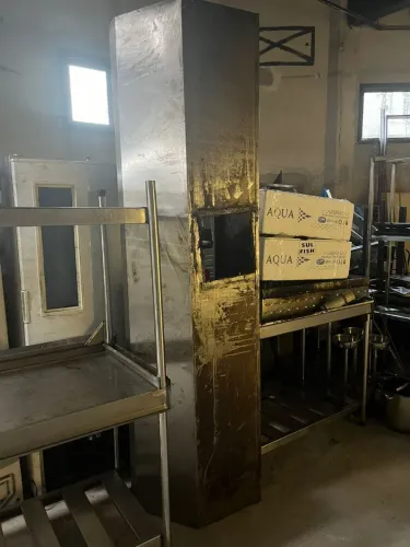 Coifa 2,50x 0,60 com filtros inercial