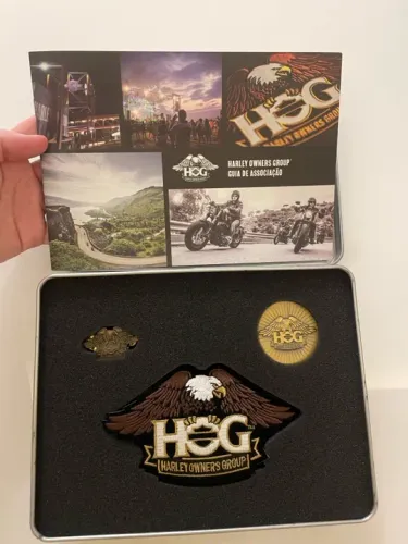 Harley Davidson estojo HOG original e novo