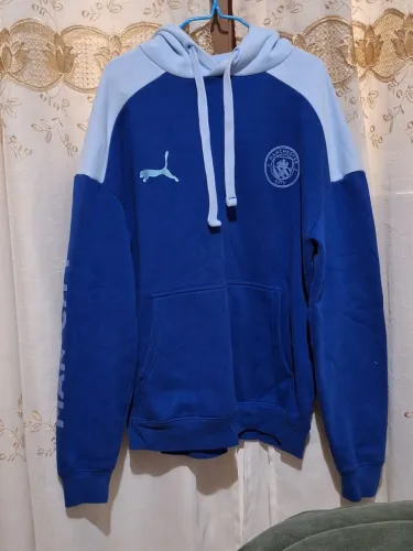 Conjunto Jaqueta e Blusa Moletom Manchester City Original 