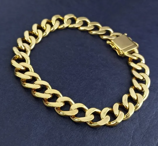 Pulseira Grumet em Ouro 18k -Elegância e Estilo!