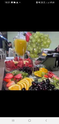 Buffet de boteco e massas, coquetel 